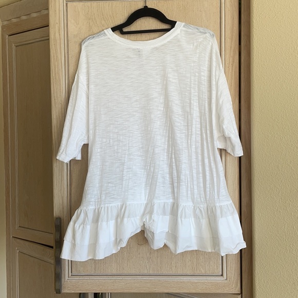 Anthropologie - Akemi & Kim White TShirt - Picture 5 of 5